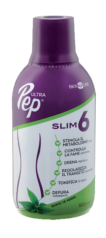 ULTRA PEP SLIM 6 TE' VERDE 500ML