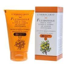 Fluidosole per il viso e per il corpo ad azione Antitempo SPF20 125 ml