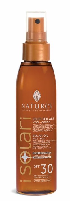 SOLARI NATURE'S OLIO SOLARE SPF30 150ML