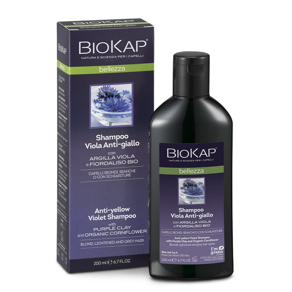 BIOKAP SHAMPOO VIOLA ANTIGIALLO 200ML