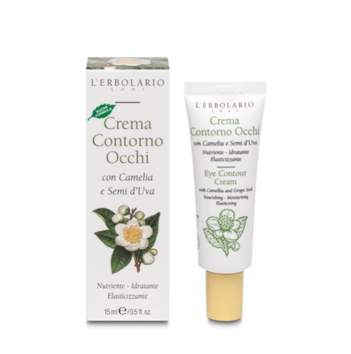 Crema contorno occhi con Camelia e Semi d'Uva 15 ml