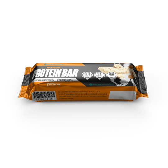 DIMAGRA PROTEIN BAR 30% BARRETTA PROTEICA SENZA COPERTURA NOCCIOLA 50G