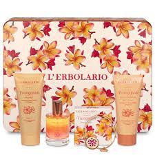 Frangipani Segreti di Bellezza TRIO: Profumo 50ml con Bracciale-bijou, Bagnogel 100ml e Crema Corpo 100ml - Edizione limitata