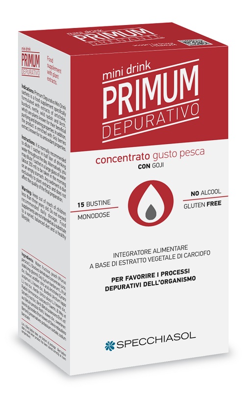 PRIMUM DEPURATIVO MINIDRINK PESCA 15STICK