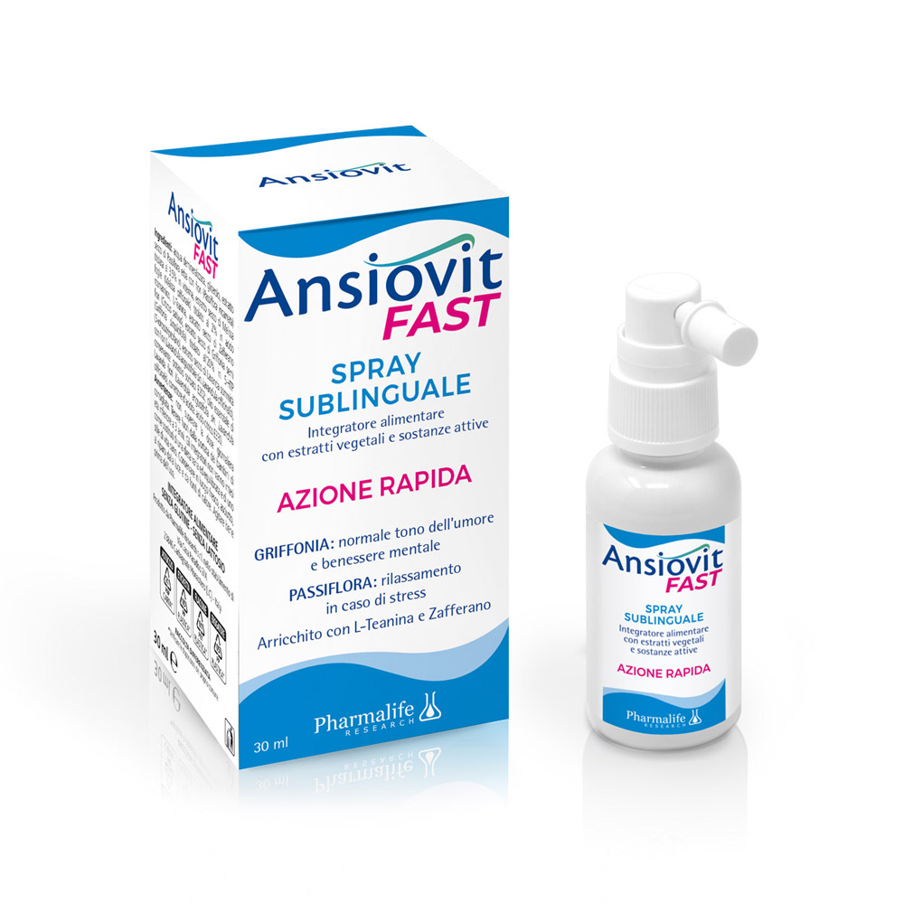 ANSIOVIT FAST SPR SUBLINGUALE 30ML