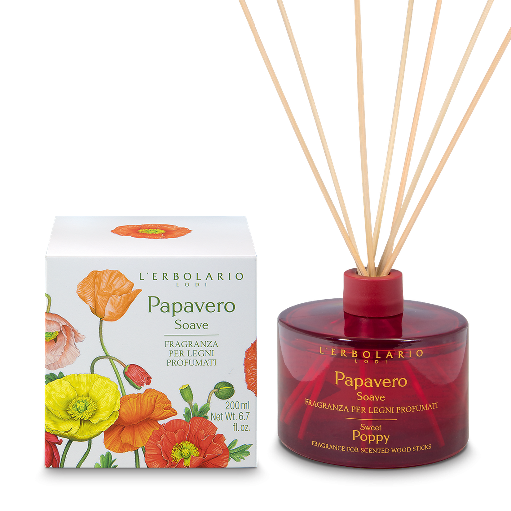 Papavero Soave Fragranza per Legni Profumati 200 ml