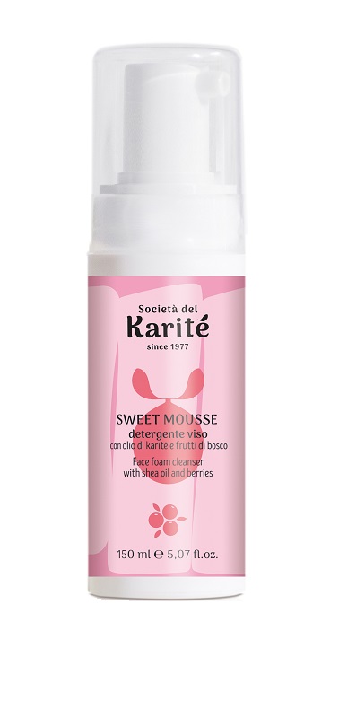 KARITE' SWEET MOUSSE DETERGENTE VISO 150ML