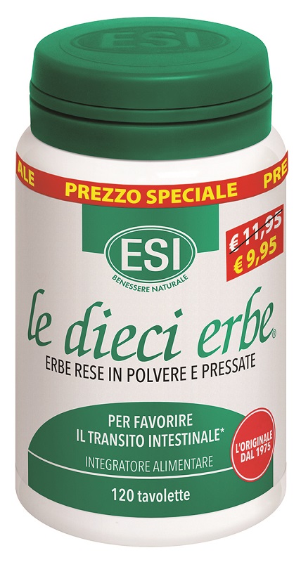 ESI LE DIECI ERBE 120TAVOLETTE PREZZO SPECIALE