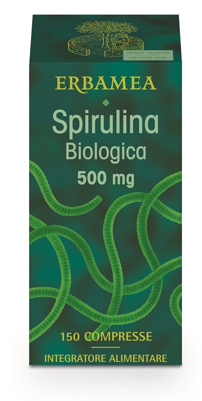 Spirulina Biologica 500 mg 150 cpr