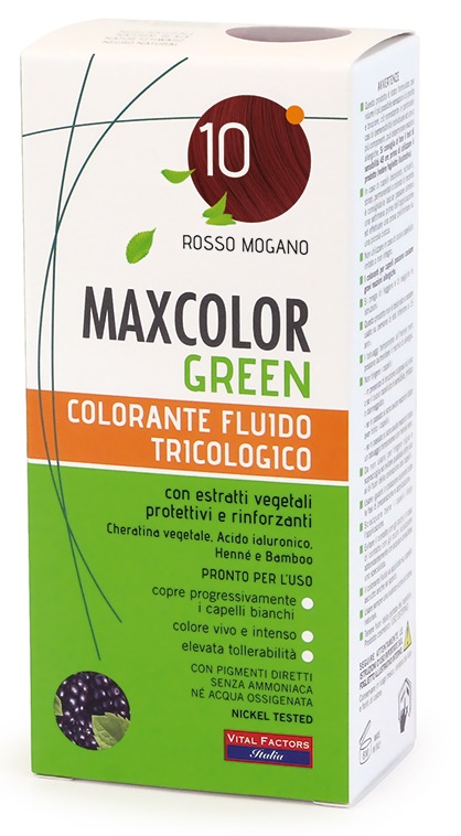 MaxColor Green 10 Rosso Mogano