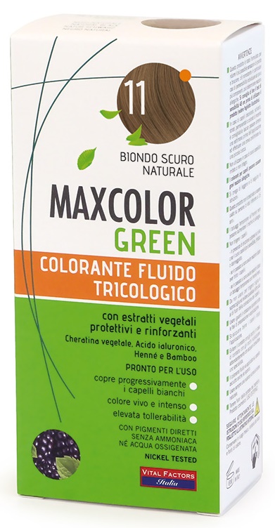 MaxColor Green 11 Biondo Scuro Naturale