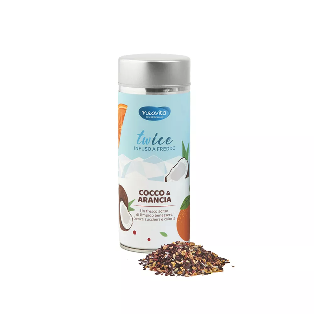 NEAVITA INFUSO TWICE COCCO E ARANCIA SFUSO 80G