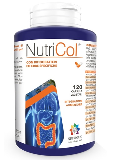 [982460519] NUTRICOL 120CPS VEGETALI