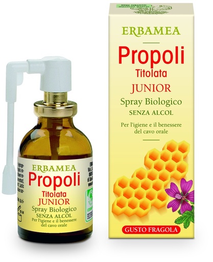 [982752382] PROPOLI TITOLATA SPRAY JUNIOR BIOLOGICO 20ML