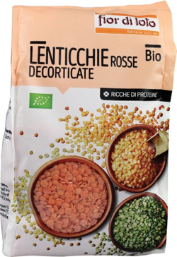 [971057930] LENTICCHIE PICCOLE ROSSE DECORTICATE BIO 400G