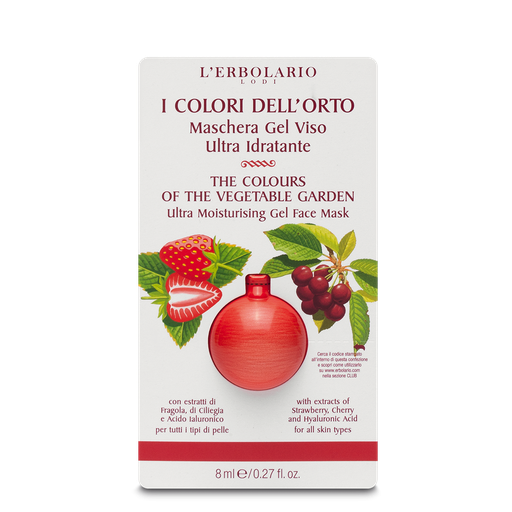 [980029476] I Colori dell'Orto - Rosso - Maschera Gel Viso Ultra Idratante 8 ml