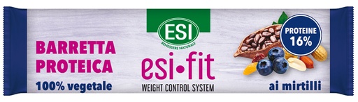 [983739638] ESI FIT BARRETTA PROTEICA MIRTILLI 40G