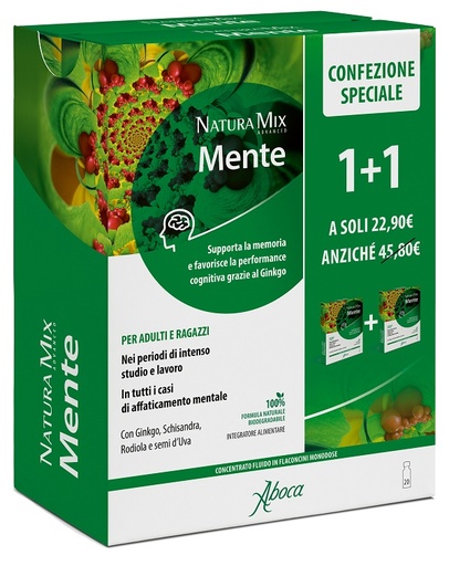 [981384757] NATURA MIX ADVANCED MENTE 10+10FLAC CONFEZIONE SPECIALE