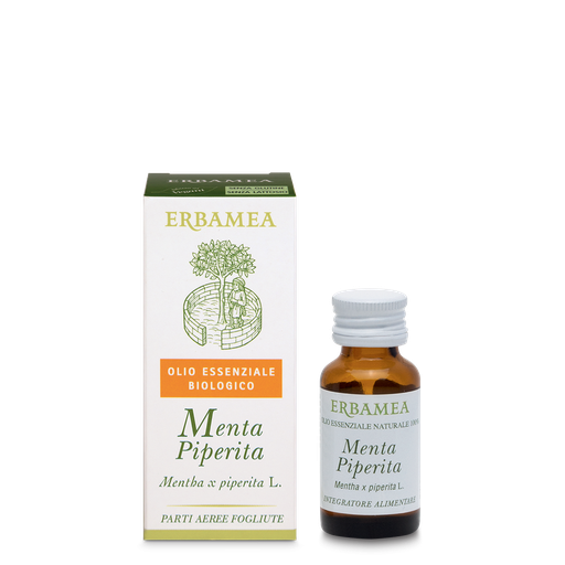 [987844545] Menta Piperita OLIO ESSENZIALE BIOLOGICO PARTI AEREE FOGLIUTE 10 ml