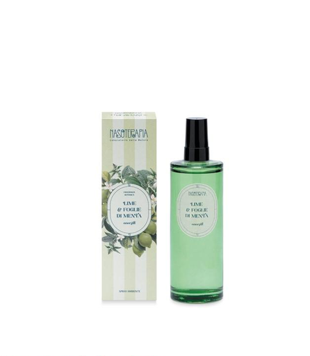 [988096638] NASOTERAPIA SPRAY AMBIENTE LIME E FOGLIE DI MENTA 100ML