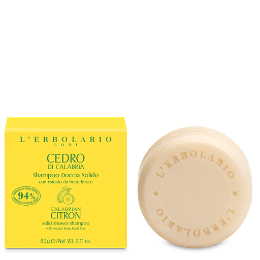 [989259155] Cedro di Calabria Shampoo Doccia Solido 60 g