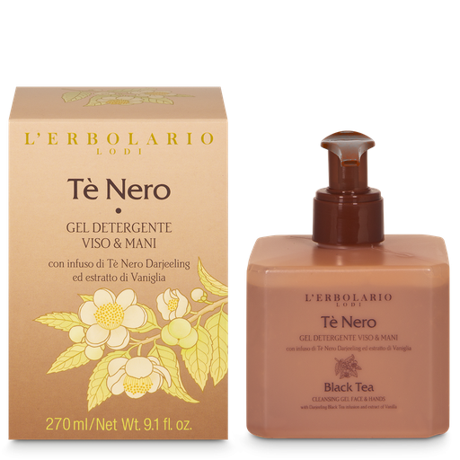 [989868777] Tè Nero Gel Detergente Viso & Mani 270 ml