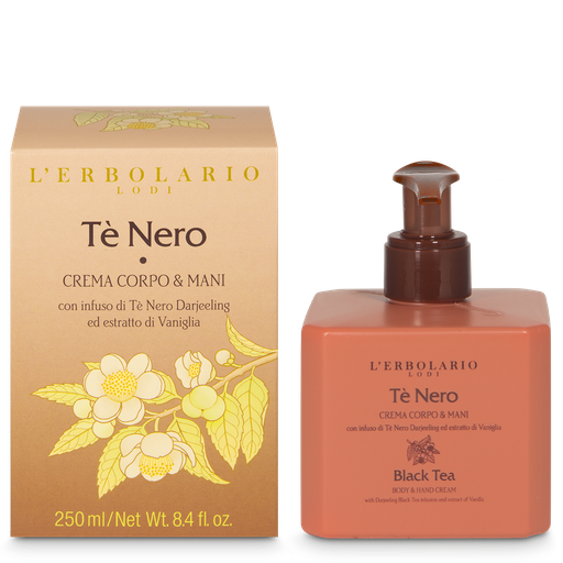 [989868892] Tè Nero Crema Corpo & Mani 250 ml