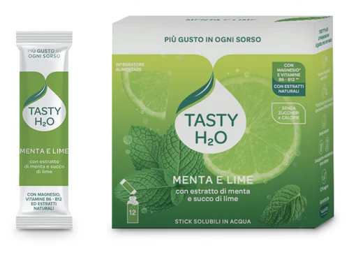 [950935371] TASTY H2O MENTA E LIME 12STICK