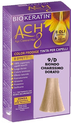 [927762512] Biokeratin Ach8 9/D Biondo Chiarissimo Dorato