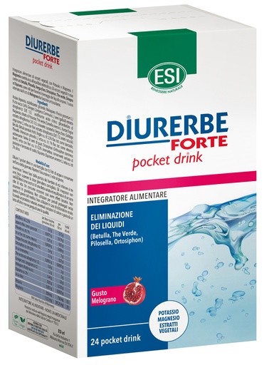 [926593613] ESI DIURERBE FORTE 24POCKET DRINK GUSTO MELOGRANO