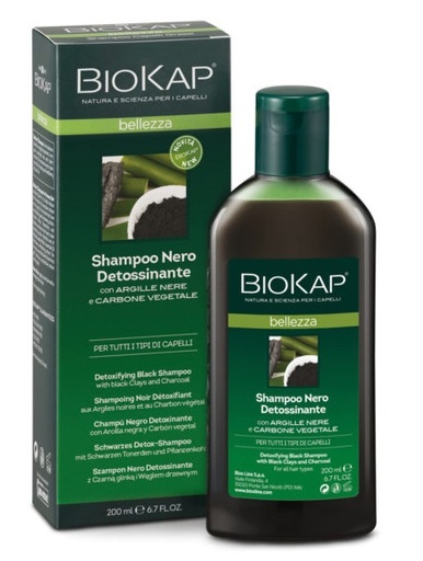 [942262559] BIOKAP SHAMPOO NERO DETOSSINANTE 200ML