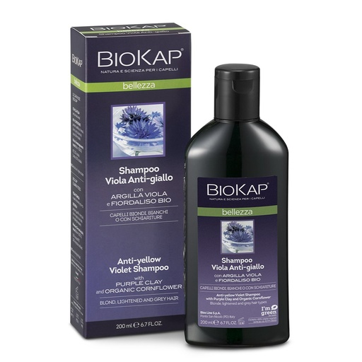 [948013545] BIOKAP SHAMPOO VIOLA ANTIGIALLO 200ML