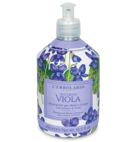 [984499119] Accordo Viola Detergente per Mani e Corpo 490 ml