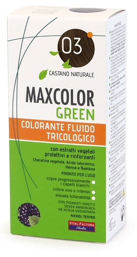 [983280417] MaxColor Green 03 Castano Naturale